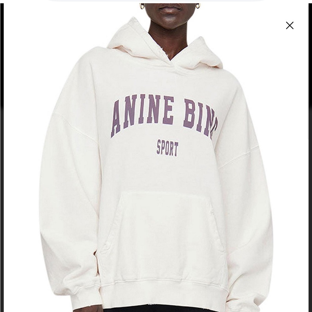 Anine Bing Sport Cream Sweatshirt